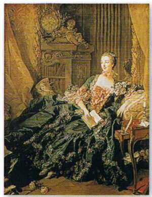 フランソワ ブーシェ Francois Boucher マダム・ド・ポンパドール 