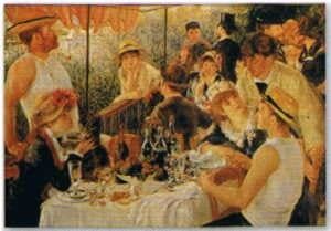 ピエール オーギュスト ルノワール Pierre-Auguste Renoir 舟遊びする 